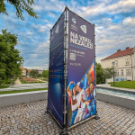 Propagačné vizuály v centre Trnavy. | Foto: red., Trnavské