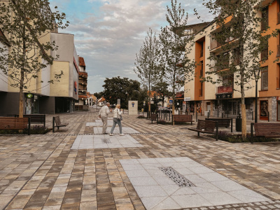 Nová oddychová zóna je oficiálne otvorená | Foto: Zuzana Benková, Trnavské rádio