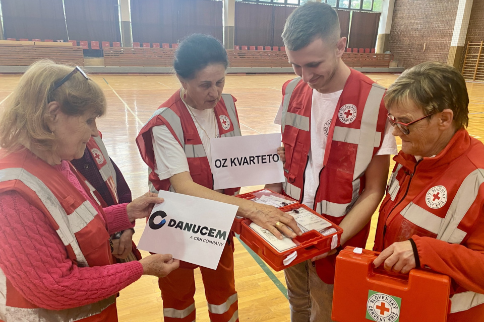 Búdky prvej pomoci budú pomáhať | Zdroj: Slovenský Červený kríž Senica