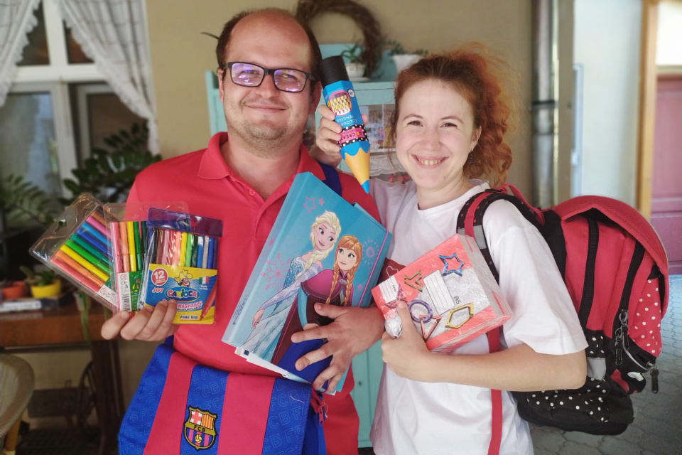 Charita pripravuje zbierku školských pomôcok | Zdroj: TACH