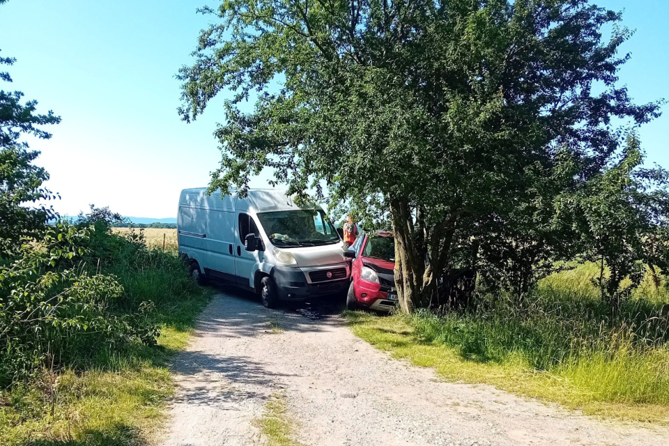 Úsek je momentálne neprejazdný. | Foto: Radoslav Lovec Loveček, Dopravný servis SE, SI a okolie