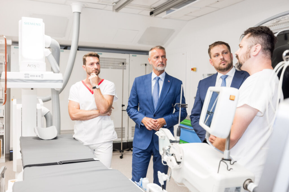 FNTT otvorilo nové pracovisko intervenčnej kardiológie I Foto: NRSR 
