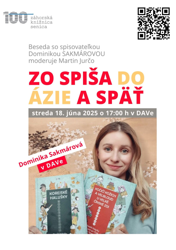 Zo Spiša do Ázie a späť - Sakmárová
