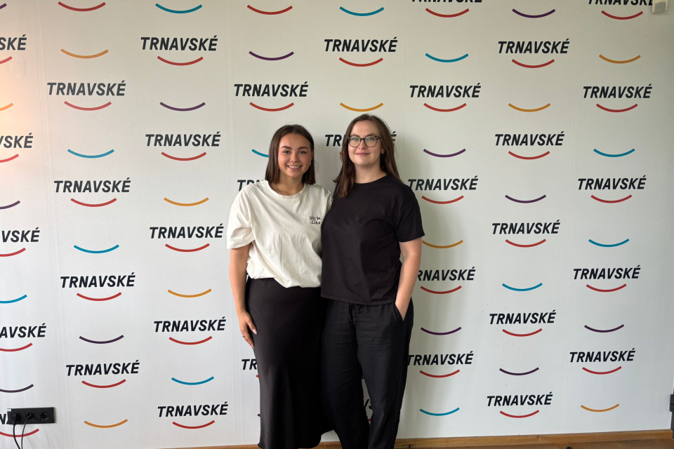 Simona Hlaváčová na návšteve v štúdiu Trnavského rádia | Foto: Zuzana Benková, Trnavské rádio