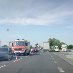 Premávka viazne v oboch smeroch. | Foto: Krisztian Takacs, Dopravný servis Trnavsky Kraj