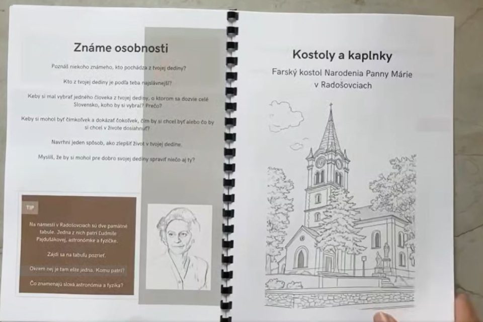 V Radošovciach pribudol sprievodca | Zdroj: Iveta Matúšová - starostka obce Radošovce